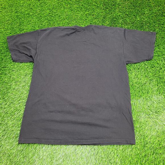 Vintage Rock-Smith 8-Ball-Pool Shirt L/XL 23x29 Black Billiard - Picture 2 of 14